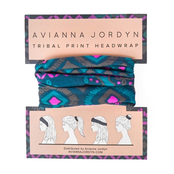Avianna Jordyn Tribal Print Headwrap NWT - Picture 5 of 5